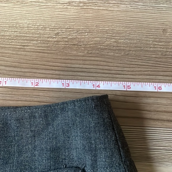 Ann Taylor Margo cropped trousers Gray Womens 2 Neutral Business casual Career - Picture 6 of 14